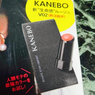 カネボウ(Kanebo)の新品未開封☆KANEBO☆ルージュスターヴァイブラントV02サンプル(口紅)
