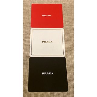 プラダ(PRADA)のPRADA プラダ　コースター　3個セット　イベント限定(ノベルティグッズ)