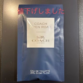 コーチ(COACH)の【未使用】COACH オープンロード オードトワレ(香水(男性用))