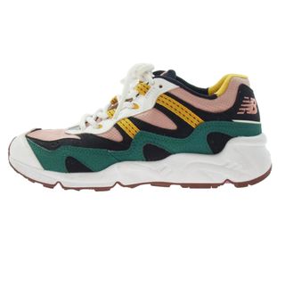 ニューバランス(New Balance)のNEW BALANCE ニューバランス 20SS ML850YSD 850 グリーン ピンク ローカット スニーカー マルチカラー系 24cm【中古】(スニーカー)