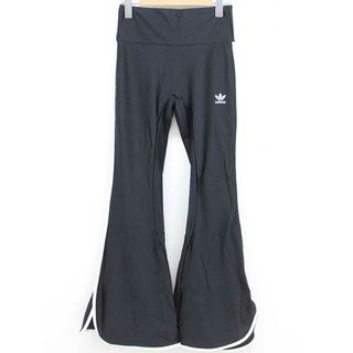 adidas - アディダス フレアスパッツパンツ XL  レディース ブラック/黒【中古】【新入荷】▽