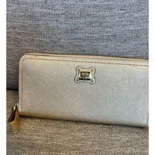 ペレボルサ(PELLE BORSA)のペレボルサ ゴールド 長財布(財布)