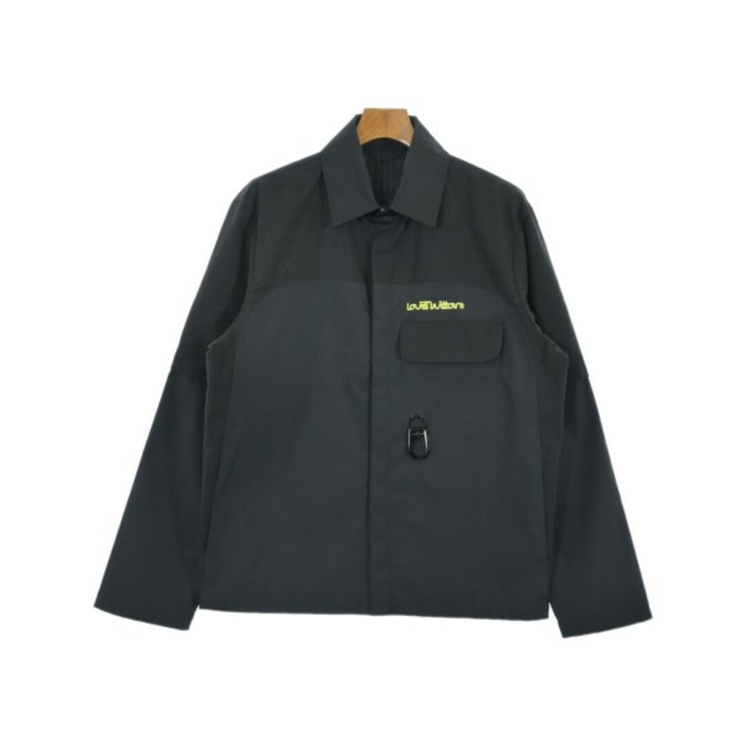 LOUIS VUITTON(ルイヴィトン)のLOUIS VUITTON ルイヴィトン ブルゾン（その他） L 黒 【古着】【中古】 メンズのジャケット/アウター(その他)の商品写真