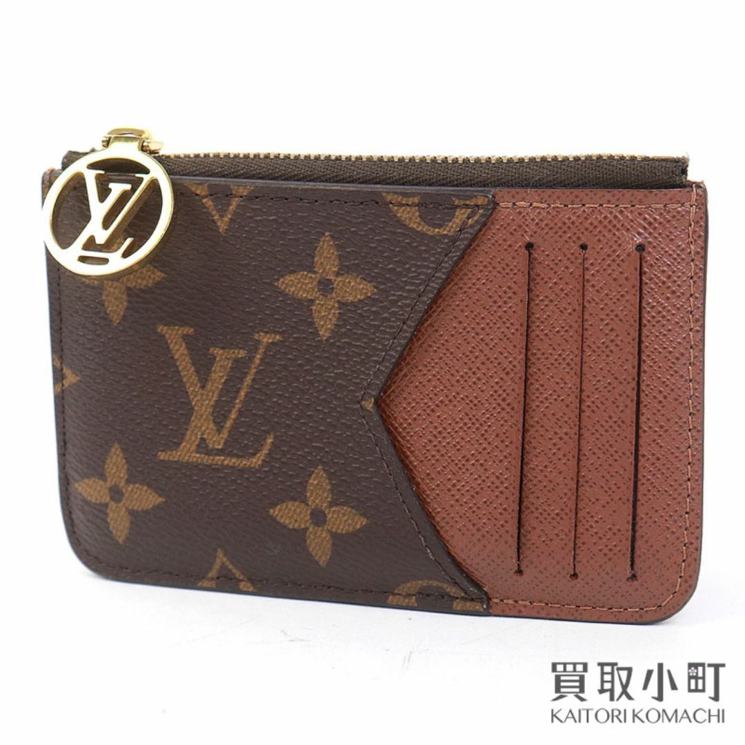 LOUIS VUITTON(ルイヴィトン)のルイヴィトン【LOUIS VUITTON】M81880 カードケース ポルトカルト ロミー モノグラム アルマニャック レザー コインケース カードホルダー 小銭入れ LV ROMY CARD HOLDER MONOGRAM【ABランク】【中古】 レディースのファッション小物(コインケース)の商品写真