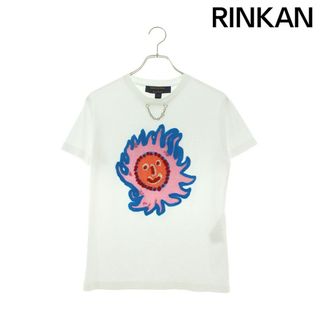 ルイヴィトン(LOUIS VUITTON)のルイヴィトン  RW232J YD1 FOTS16 草間彌生フロント刺繍Tシャツ レディース S(Tシャツ(半袖/袖なし))