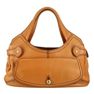 トッズ(TOD'S)のTODS トッズ/レザーハンド/キャメル/ABランク/75【中古】(ハンドバッグ)