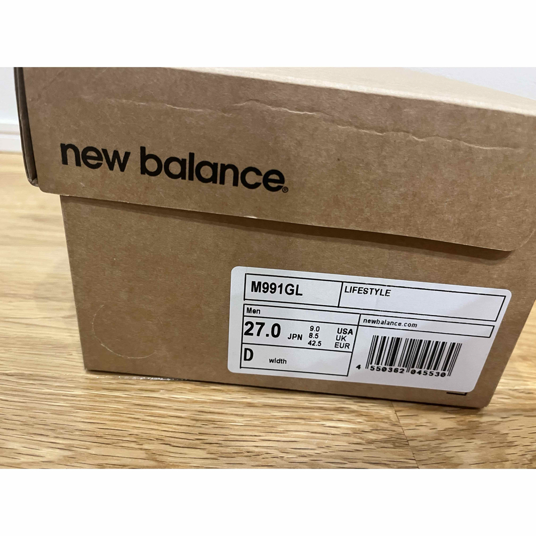 New Balance(ニューバランス)のニューバランス（new balance）991GL メンズの靴/シューズ(スニーカー)の商品写真