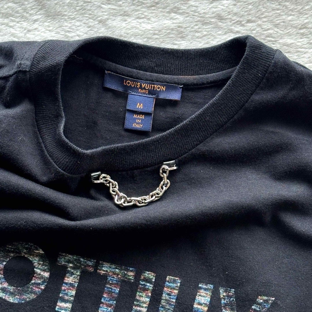 LOUIS VUITTON(ルイヴィトン)のルイヴィトン モノグラムロゴチェーン Tシャツ  レディースのトップス(Tシャツ(半袖/袖なし))の商品写真