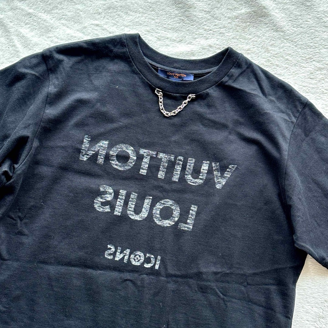 LOUIS VUITTON(ルイヴィトン)のルイヴィトン モノグラムロゴチェーン Tシャツ  レディースのトップス(Tシャツ(半袖/袖なし))の商品写真