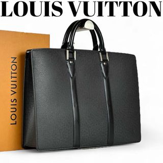 ルイヴィトン(LOUIS VUITTON)の【極美品】袋付 ルイヴィトン タイガ ビジネスバッグ 黒 ブリーフケース 営業鞄(ビジネスバッグ)