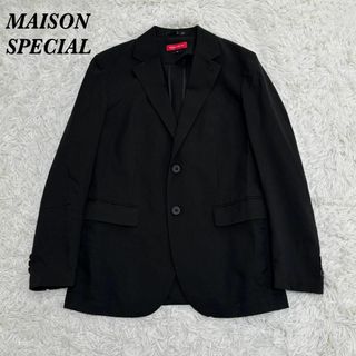 MAISON SPECIAL - MAISON SPECIAL クールドッツテーラードジャケット 44 ブラック