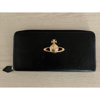 ヴィヴィアンウエストウッド(Vivienne Westwood)のヴィヴィアン VivienneWestwood 長財布 ラウンド ブラック 黒(長財布)