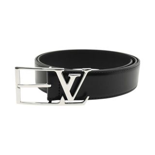 ルイヴィトン(LOUIS VUITTON)のルイ・ヴィトン M0687T ナッパーレザー×SV金具 ノワール ベルト・LV スカイライン 35MM ベルト  #95/38 【新宿店】【中古】【新着】(ベルト)