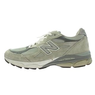 ニューバランス(New Balance)のNEW BALANCE ニューバランス M990GY3 USA製 990V3 Gray スエード メッシュ ローカット スニーカー グレー系 28cm【中古】(スニーカー)