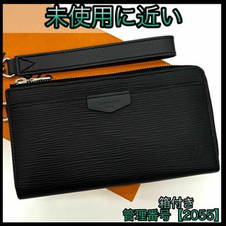 ルイヴィトン(LOUIS VUITTON)のルイヴィトン 長財布 エピ ノワール ジッピー ドラゴンヌ ブラック 2055(長財布)