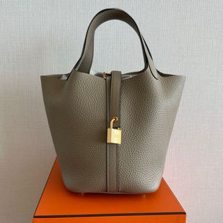 HERMES - エルメス　ピコタンpm ベージュマルファ　中古