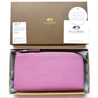 PELLE BORSA - 【新品】PELLE BORSA ペレボルサ フィーネ キャビアシボ長財布