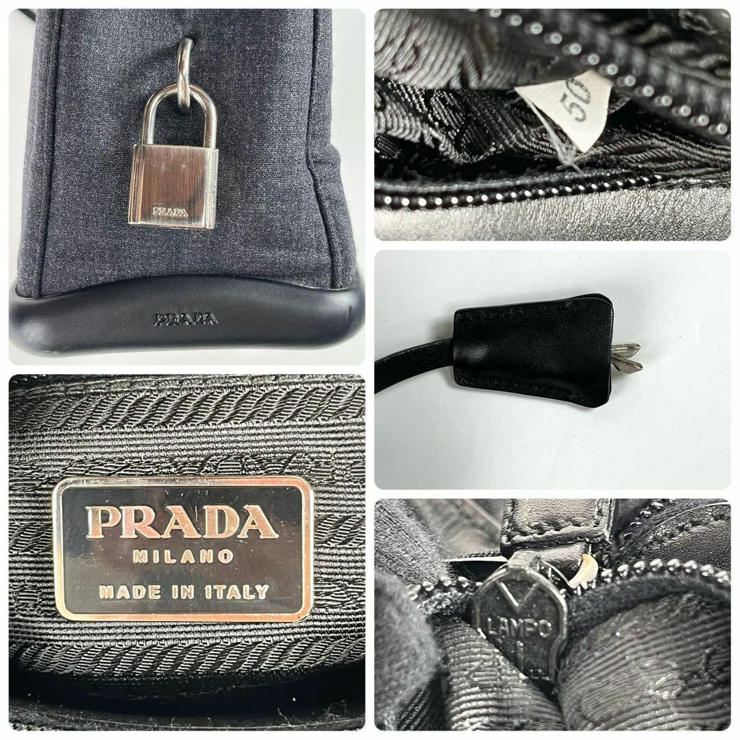 PRADA(プラダ)のAW1999 PRADA nylon leather shoulder bag メンズのバッグ(ショルダーバッグ)の商品写真