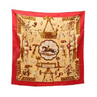 エルメス(HERMES)のHERMES エルメス スカーフ カレ90 Cogeaux(バンダナ/スカーフ)