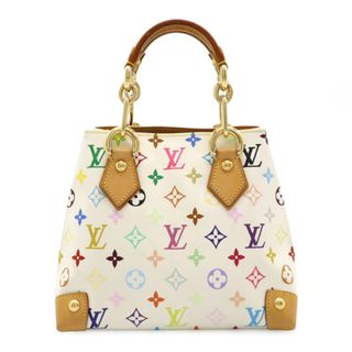 ルイヴィトン(LOUIS VUITTON)のLOUIS VUITTON ルイ ヴィトン モノグラムマルチカラー オードラ ハンドバッグ トートバッグ チェーン ブロン 白 ホワイト M40047(ハンドバッグ)