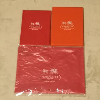 COACH - COACH新品未使用　コーチノート　コーチミラー　コーチケース3点セット