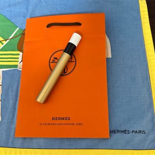 HERMES - エルメス　マスカラ　ブラック　黒　2回使用　保管品　紙袋付　お試しに