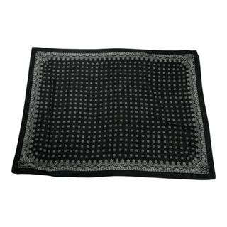 サンローラン(SAINT LAURENT)の美品 サンローラン ペイズリー モチーフ 大判スカーフ ストール カシミヤ レディース SAINT LAURENT 【1-0213959】(ストール/パシュミナ)