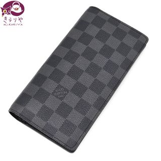 LOUIS VUITTON - ルイヴィトン N62665 ポルトフォイユ・ブラザ ダミエ・グラフィット 長財布