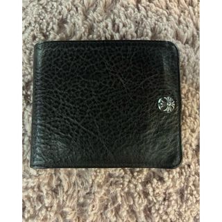 クロムハーツ(Chrome Hearts)の幻の一点物！美品スペシャルモデル！クロムハーツ ワンスナップ ウォレット 財布(折り財布)