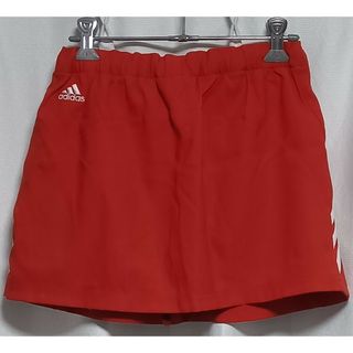 アディダス(adidas)のadidas ミニスカート Ｍサイズ 赤 レッド アディダス レディース 古着屋(ミニスカート)